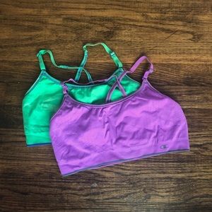 Set of 2 Champion sports bras-size M